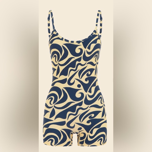 ABYSSE Hawkins Bodysuit - Pacific size L NWT - Picture 1 of 11